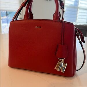 DKNY Cherry Red Satchel